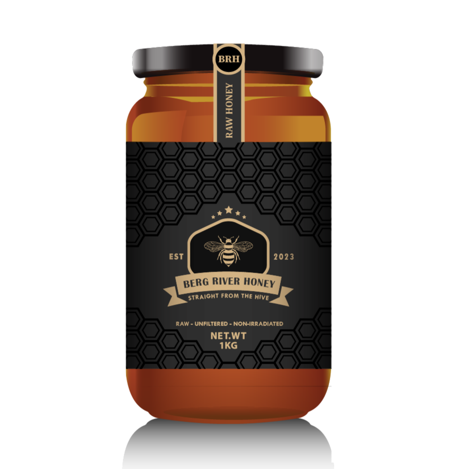 Multifloral Berg River Honey - 1kg Glass Jar